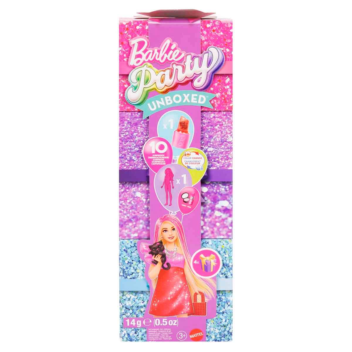 Barbie Parti Paketi Minik Dostumun Doğum Günü Sarışın Bebek JFY68