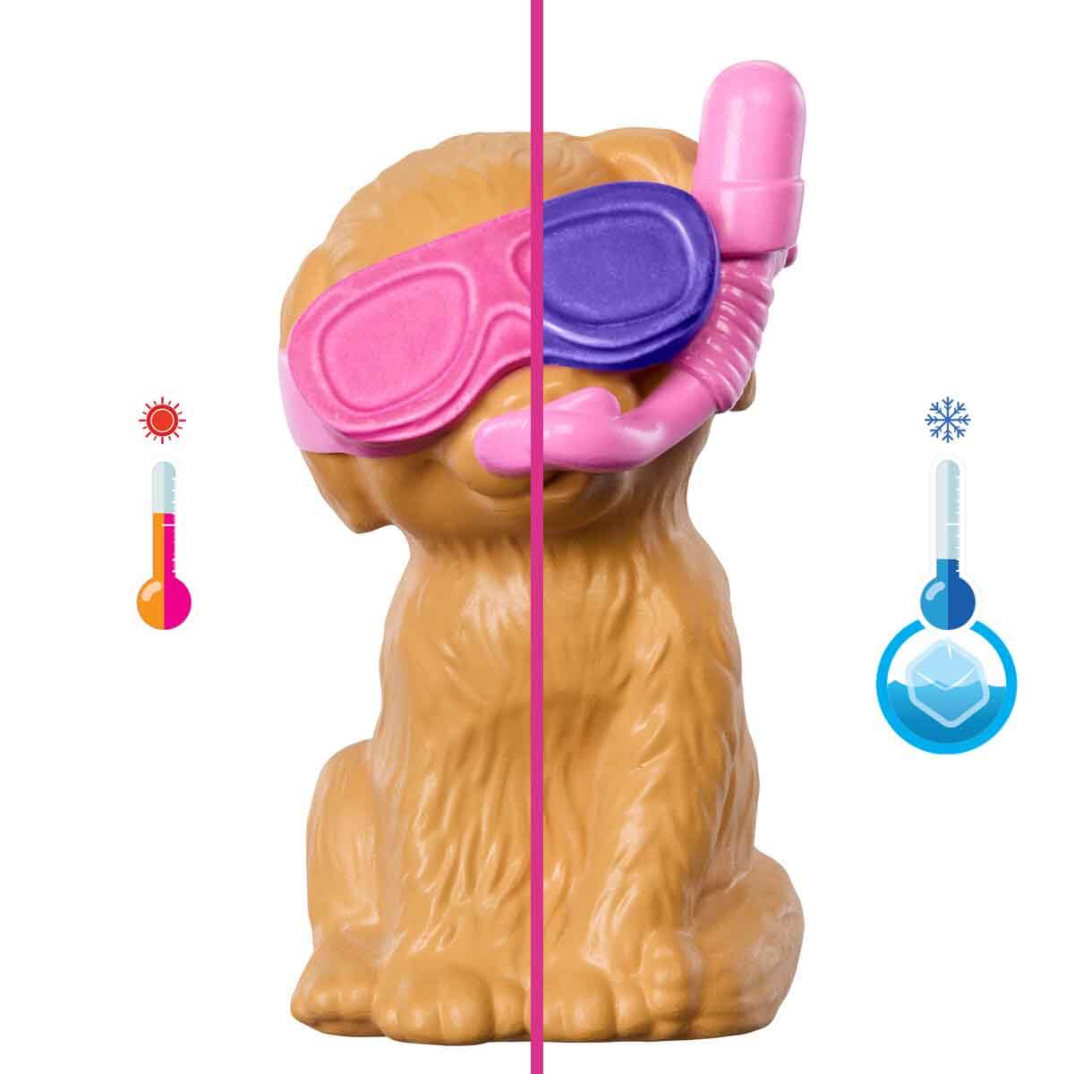 Barbie Köpekçikle Havuz Partisi Oyun Seti JBF35