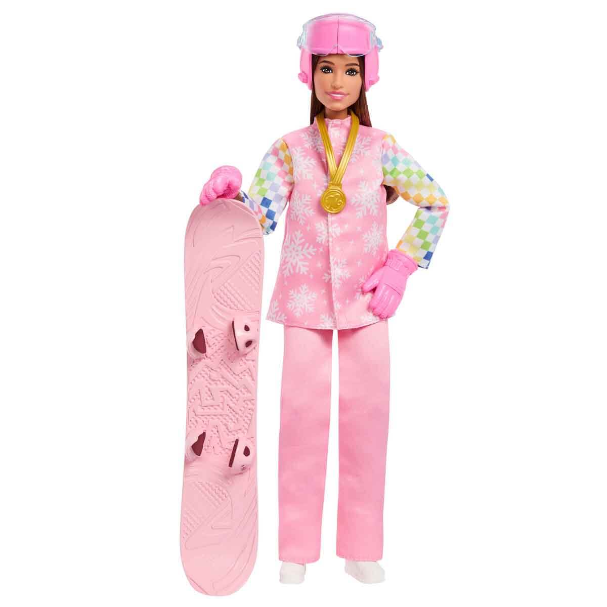 Barbie Kariyer Bebeği Snowboard Sporcusu JKF78