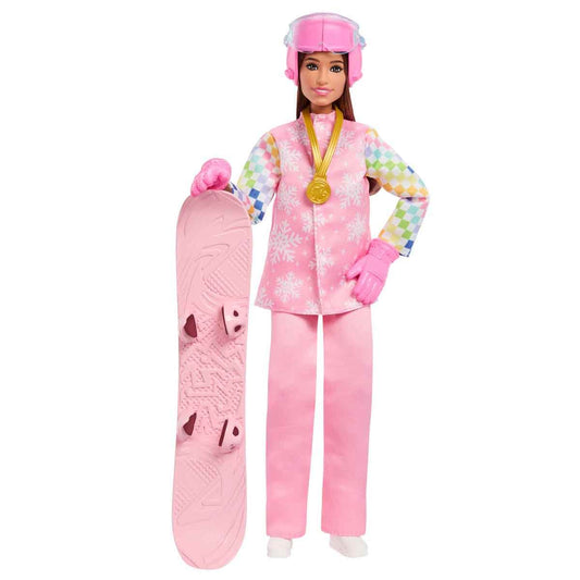 Barbie Kariyer Bebeği Snowboard Sporcusu JKF78