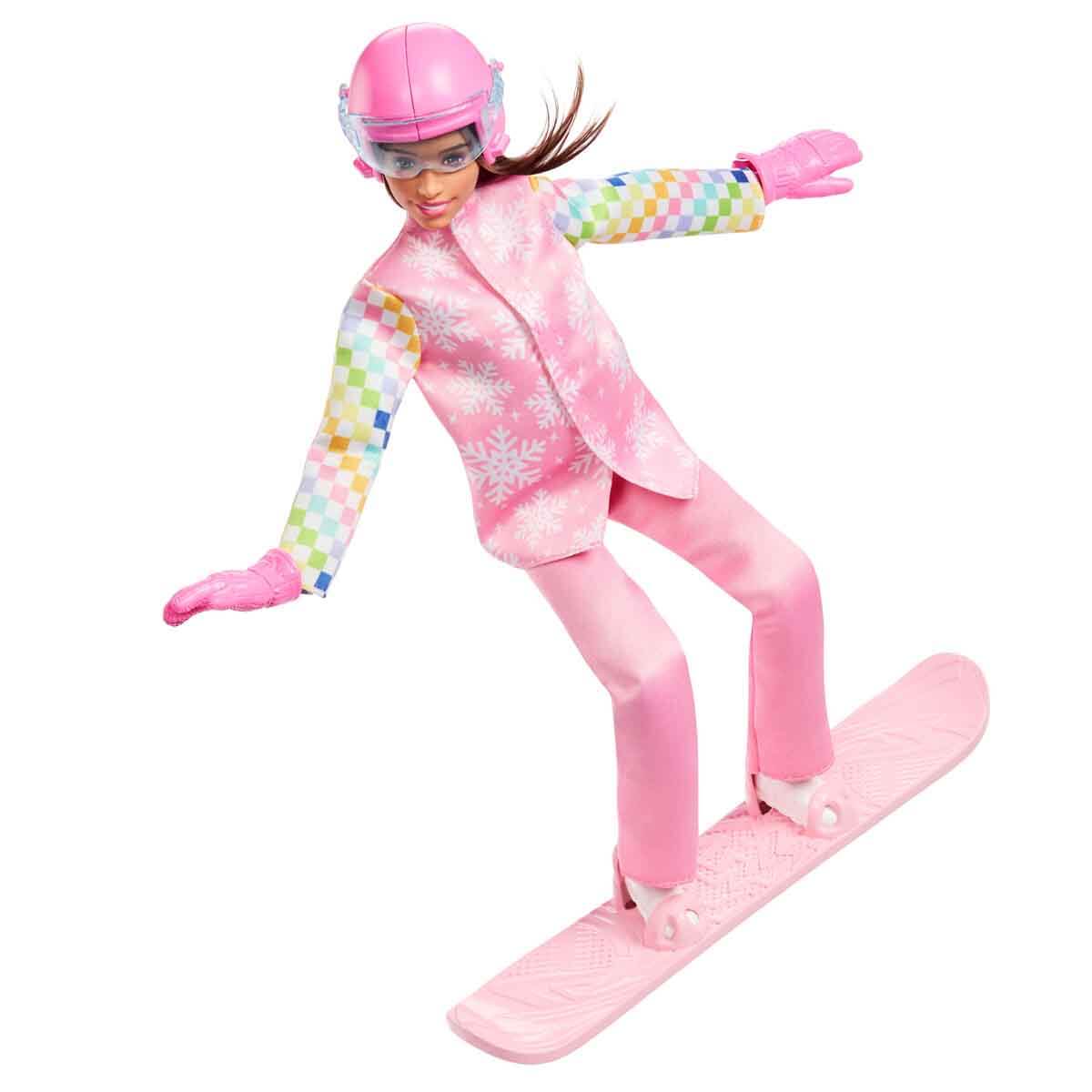 Barbie Kariyer Bebeği Snowboard Sporcusu JKF78