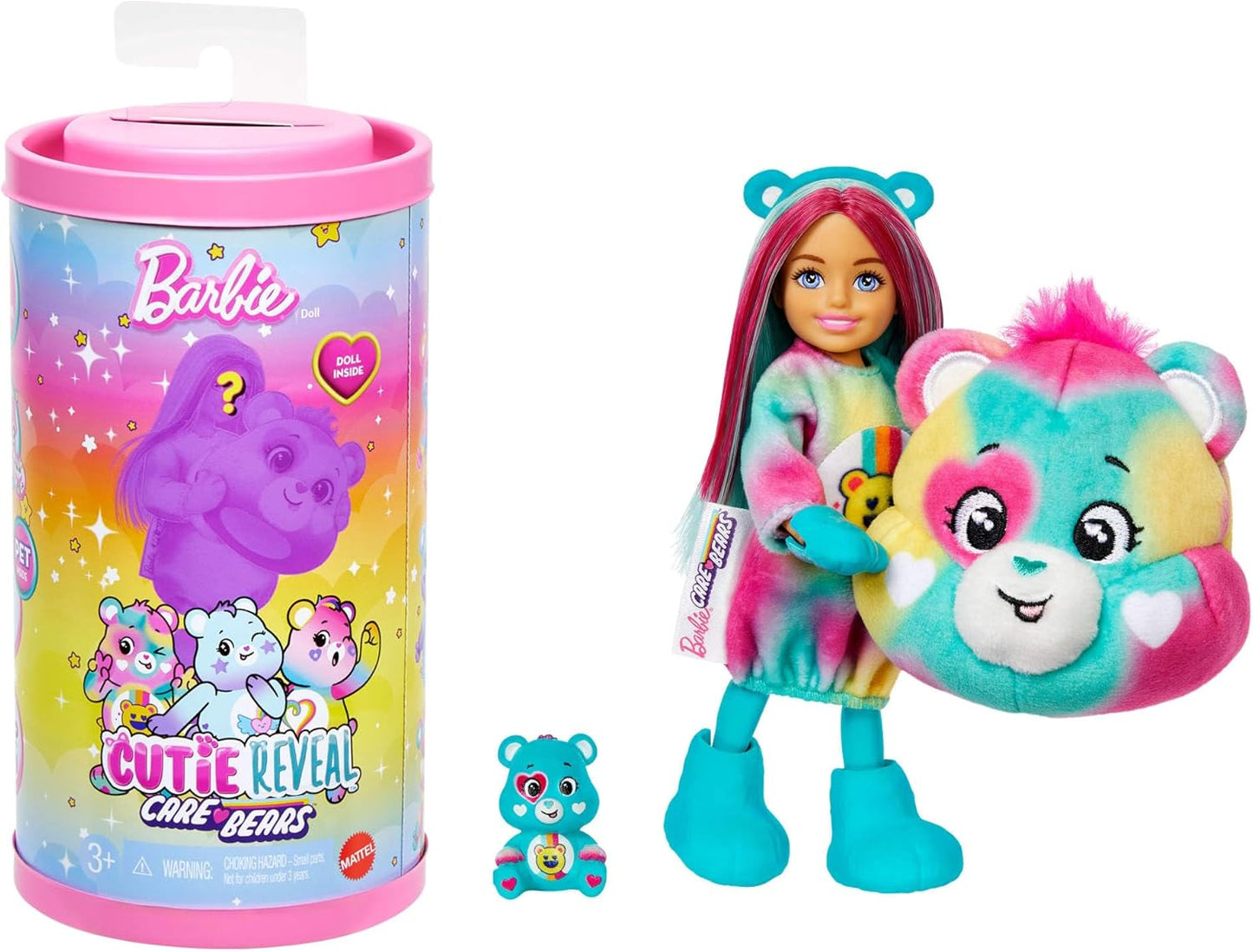 Barbie Cutie Reveal Sevimli Ayıcıklar Chelsea Küçük Bebekler ve Aksesuarları JGH75