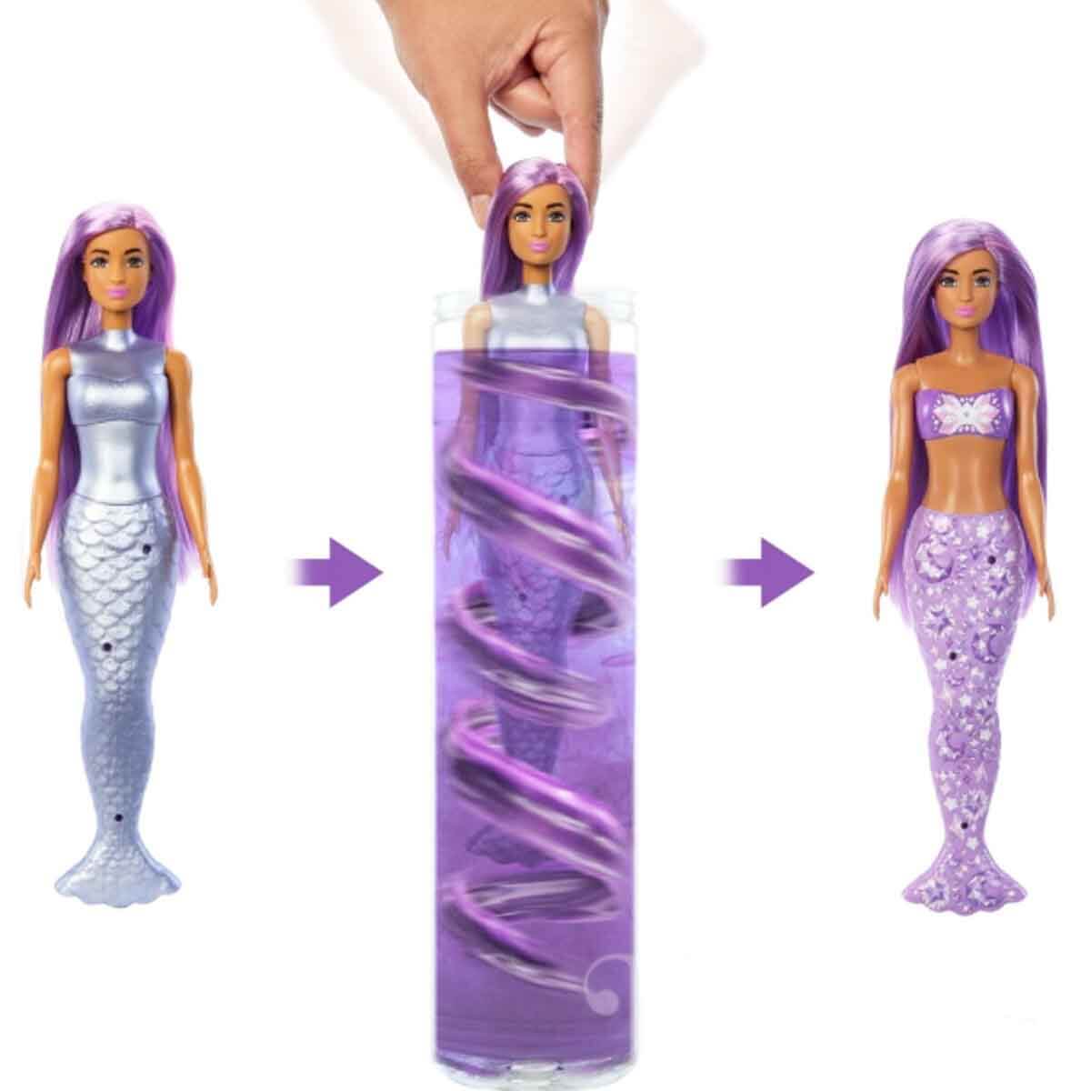 Barbie Color Reveal Renk Değiştiren Deniz Kızı Serisi JMW61