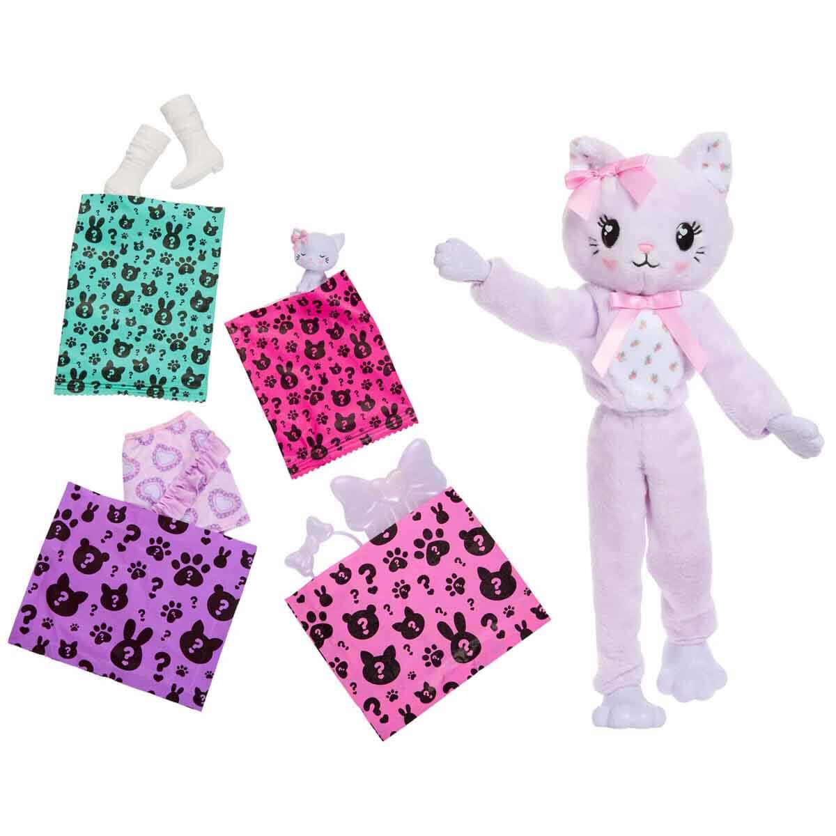 Barbie Cutie Reveal Kedicik Serisi JJP64